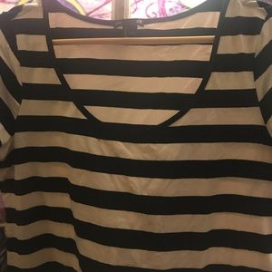 H & M basic striped dress